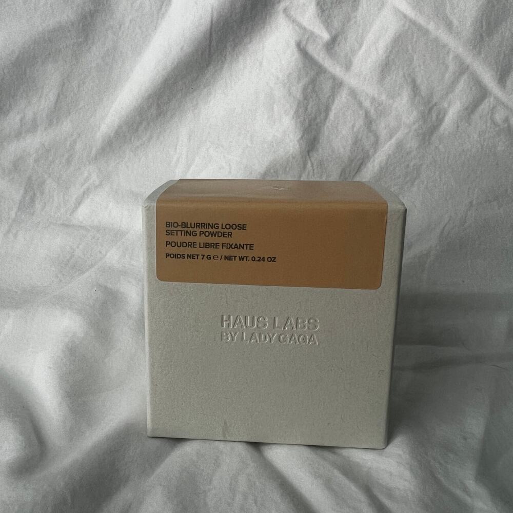 HAUS LABS Bio Blurring Talc-Free Loose Setting Powder | new Golden